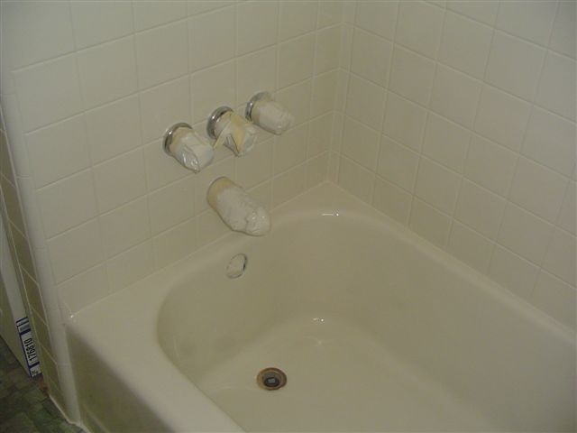 refinished bath tub
